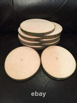 10 Maple Wood Slices choose from 2.5