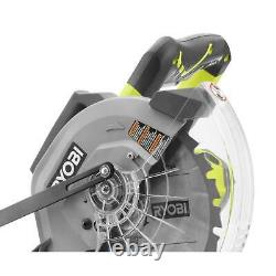 10 in. Sliding Compound Miter Saw LED 15 Amp 4600 RPM 12 in. Cross Cut Capacity