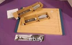 10017 new princess house bamboo cutting board set kit