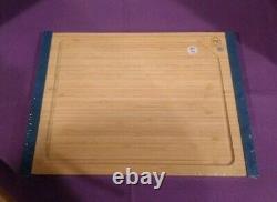 10017 new princess house bamboo cutting board set kit