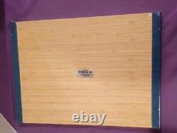 10017 new princess house bamboo cutting board set kit