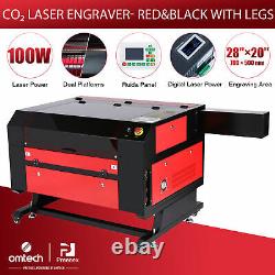 100W 28x20 CO2 Laser Engraver Cutter Cutting Engraving Marking Machine Ruida