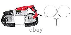 110 V 5 in Cordless Band Saw Variable Speed Portable Deep Cut Metal Wood Tubing