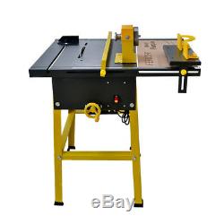 110V 1500W 5 in 1 Woodworking Table Saw Bench Saw Metal Wood Cutting Machine