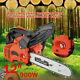 12 Inch 25.4cc Gas Powered Wood Chainsaw Chain Saw Machine Trimming Cutting Tool