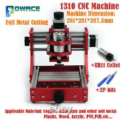 1310 Mini Laser Machine CNC Router Wood PVC Full-Metal Milling Cutting Engraving