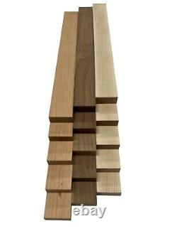 15 Pack, Cherry, Black Walnut, Hard Maple Cutting Boards Blocks 3/4x 2x 30