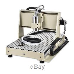 1500W 3 Axis CNC Router Engraver Engraving Machine Metal Wood Cutting 6040 DHL
