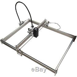 15W CNC USB Laser Engraving Metal Marking Machine Wood Cutting 50x65cm DIY Kit