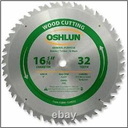16-5/16 32T Carbide Tip Wood Cutting Saw Blade for Makita Beam Saw