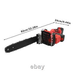 16 INCH Brushless Chainsaw Battery Operated Chainsaw for Wood Cutting & Trimming