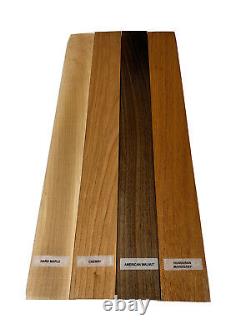 16 PACK COMBO, 4 Species, Cutting Boards, Turning Wood 2 X 2 X 24 FREE SHIP