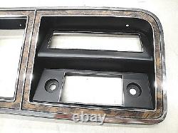 1978 1979 78 79 FORD TRUCK BRONCO WOOD GRAIN DASH BEZEL With A/C (D)