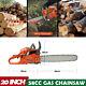 20 58cc Gas Chainsaw 2 Cycle Aluminum Crankcase Chain Saw Wood Cutting Machine
