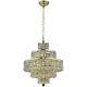 2039 Maxime Collection Chandelier D20in H21in Lt13 Gold Finish Royal Cut