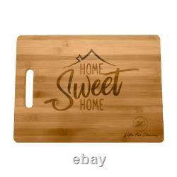 20pc Bulk Thick 15x11 Sturdy Wholesale Plain Bamboo Cutting Board for Engraving
