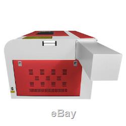 220V 60W CO2 Laser Engraver Cutter Wood Cutting Engraving Machine 600x400mm USB