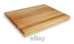 24 x 18 x 1-3/4 Maple Cutting Board Michigan Maple Block Wood Welded