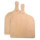 2x Large Pizza Peel Wooden Pizza Paddle Spatula Cutting Board For Baking Pizza