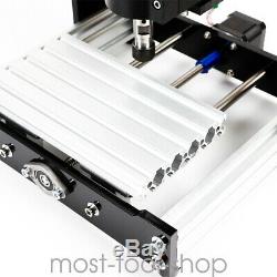 3 Axis CNC Router Engraver Engraving Cutting PVC 1018 Metal Wood Milling Machine