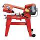 3 Speed 1 Hp 4 In. X 6 In. Band Saw Horizontal Vertical Metal Cutting Heavy Duty