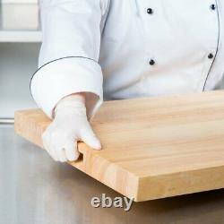 30 x 18 x 1 3/4 in. Cutting Board Kitchen Chopping Boards Wood Butcher Durable