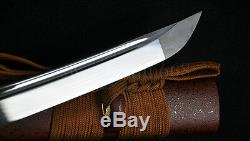 31japanese Samurai Practise Lion Sword Wakizashi Full Tang Blade Can Cut Bamboo