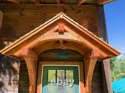 32 x 54 Timber Frame Entry Roof CNC Pre-Cut Frame Package