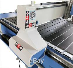 3KW CNC Router Engraving Cutting Machine Wood Engraver Water Cooling 1300x2500mm 