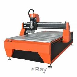 3KW Wood CNC Router Engraving Drilling Cutting Machine Water Cooling 1300x2500mm