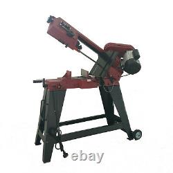 4.5 inch Horizontal Vertical Metal Cutting Band Saw With Stand