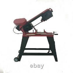 4.5 inch Horizontal Vertical Metal Cutting Band Saw With Stand