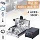 4 Axis Cnc Router Cutting Engraving Carving Machine W Usb Port For Wood & More
