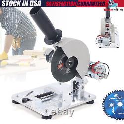 4 Cut-off/Chop Saw Mini Table Saw 0-45° Adjustable Soft Metal/Wood Cutting New