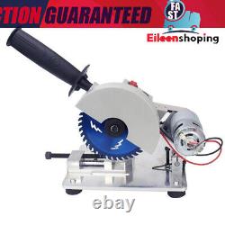 4 Cut-off/Chop Saw Mini Table Saw 0-45° Adjustable Soft Metal/Wood Cutting New