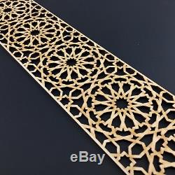 4 Pcs Laser Cut Wooden Panels Moroccan-Wall Decoration Wood Design 65 Cm SIZE10