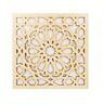 4 Pcs Moroccan Decorative Panels, Wooden Plaque, Trim, Beading, Laser Cut Wood
