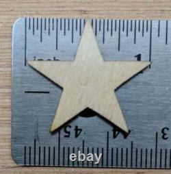 4000.75 inch Mini Wood Stars Laser Cut, Flag Making 3/4 Wooden Stars- DIY