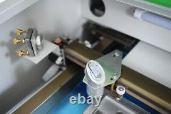 40W 12x 8 Co2 Laser Engraving Cutting Metal Machine Engraver Cutter Wood DIY