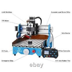 48W Compressed 3018CNC Laser Cutting Engraver Pre-assembled Wood Carving
