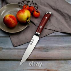 4PCS Kitchen Cooking Knife Set Chef's Knife High Carbon Stainless Steel Meat Cut