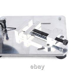 4in Mini Table Saw Manual Cutting Machine 0-45° Wood Soft Metal Plastic Cut DIY