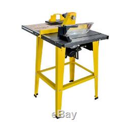 5 in 1 Woodworking Table Saw Metal Wood Cutting Machine 110V 1500W