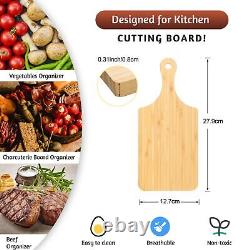 50 Pcs Bulk Bamboo Cutting Board Wood Chopping Board Blank Laser Engraving Servi