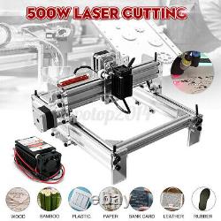 500MW DC 12V DIY Mini Laser Engraving Cutting Machine Desktop Printer Kit