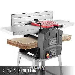 6/8/10 Jointers Woodworking Benchtop Jointer Planer Wood Cutting VEVOR