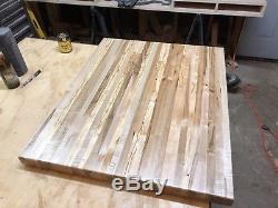 60 x 24 x ambrosia Maple Wood Butcher Block Counter top cutting board