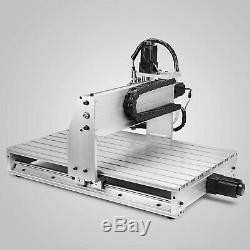 6040T 3Axis CNC Router+Rotary Axis USB Engraver Arts Crafts Wood Cutting Machine