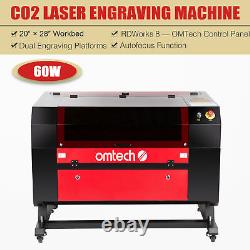 60W 28x20in CO2 Laser Engraver Cutter Cutting Engraving Machine Ruida Autofocus