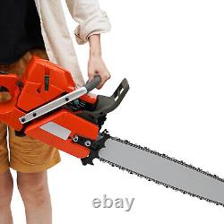 71CC 28 Gasoline Chainsaw Handheld Wood Cutting Engine 2-Stroke Power Chain Saw